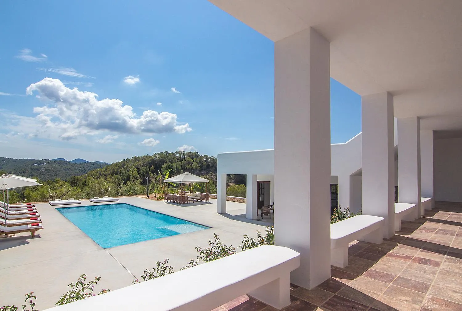 San Josep 6-Bed Villa Sleeps 14 Pool & Sea View